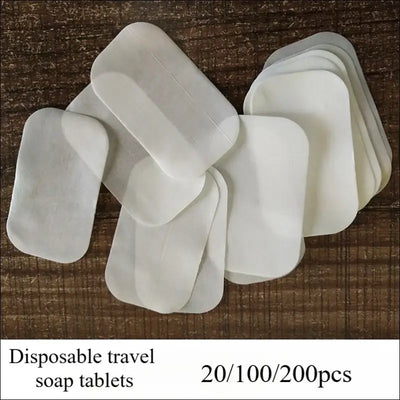 20/100/200pcs Portable Bath Hand Washing Slice Sheets Outdoor Travel - Other