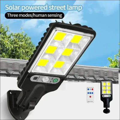 72/108 COB Sensor Solar Lights Outdoor LED Street Garden Lamps - JX616E-72COB - Other