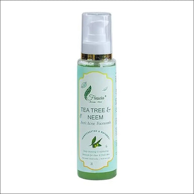 Frescia Tea Tree & Neem Anti Acne Face Wash | Effective for Pimples, - 120ml / NA - Bath Beauty