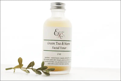 Green Tea & Neem Facial Toner - for Oily/Acne - Skincare