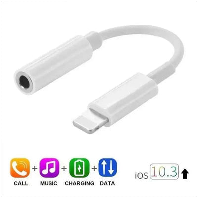 Headphone Adapter 3.5mm Aux Audio Cable - Bath & Beauty