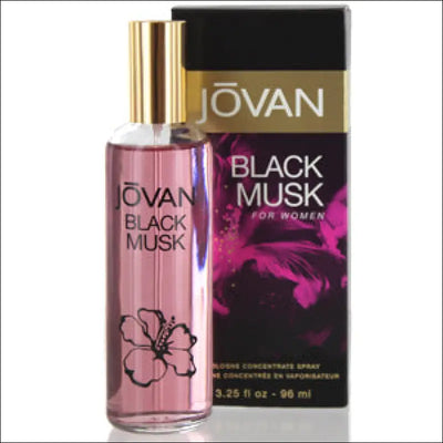 JOVAN BLACK MUSK COLOGNE SPRAY - Bath & Beauty