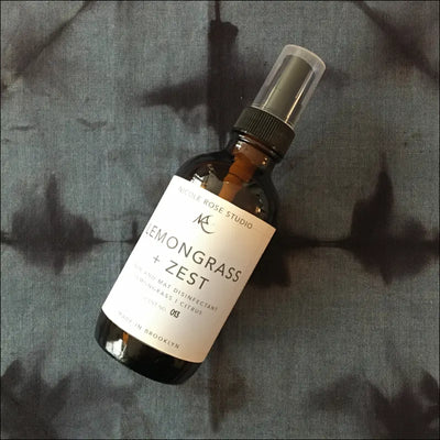 Lemongrass + Zest Organic Essential Oil Disinfectant Spray - Bath & Beauty