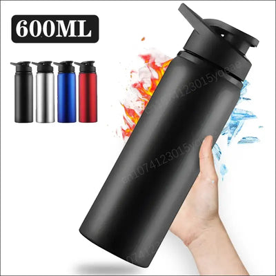 Portable Stainless Steel Water Bottle Bicycle Riding Drinking - Other