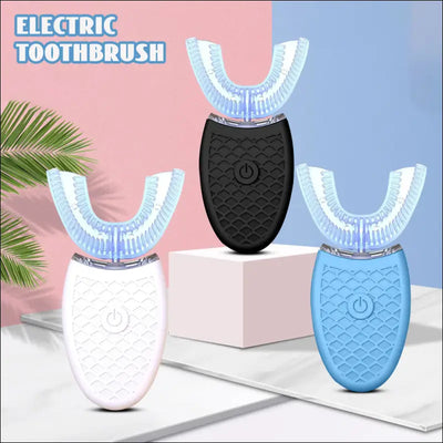 Silicone Electric Toothbrush 360° for Aldult Smart Automatic Whitening - Healthcare