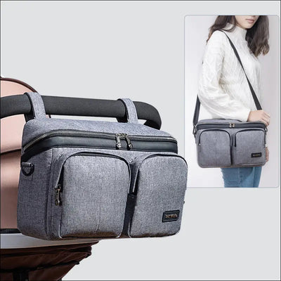 Stroller Organizer Caddy Bag - Gray - Parenthood & Accessories